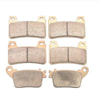 ราคา ชุดผ้าเบรคหน้าและหลังเผาทองแดง Honda CBR600RR CBR600RRF5 ABS 2007 2016 CBR1000RR 2006 2019 CBR1000RR 2009 16 (21643202098)