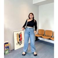 ราคา Adjustable Jeans กางเกงยีนส์ปรับเอวได้ 32 40 merry house (22075357386)