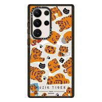 ราคา Casify MUZIK TIGER เคสสติ๊กเกอร์กระต่ายสำหรับ Samsung Galaxy S24 Ultra Galaxy S23 Ultra Galaxy S22 Ultra Black Glitter ฝาครอบป้องกัน (22209699399)