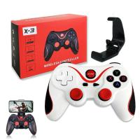 ราคา จอยเกม บลูทูธไร้สาย แป้นเกมบลูทูธ X3 Game Controller รองรับการควบคุมโทรศัพท์มือถือสำหรับ Android ios Bluetooth จอยควบคุมเกมจอยสติ๊ก (22093438221)