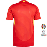 ราคา Spain เสื้อฟุตบอลทีมชาติสเปน เหย้า ยูฟ่า ยูโร Home Away UEFA Euro 2024 25 เสื้อฟุตบอลชาย (21764661592)