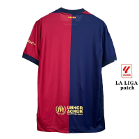 ราคา FCB Barcelona เสื้อแข่งบาร์เซโลน่า เหย้า Home 24 25 เสื้อฟุตบอลชาย (21926437792)