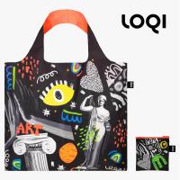 ราคา กระเป๋า Loqi ของแท้ 100 นำเข้าจากเยอรมัน ลายกระเป๋าออกแบบโดยศิลปินระดับโลก ใช้วัสดุรีไซเคิล พกพาสะดวก กันน้ำ น้ำหนักเบาแค่ 55กรัม ใส่ของได้จุสะใจ 20กิโล (21292633864)