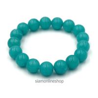 ราคา BLUE CRACKED AGATE หินเกล็ดมังกรสีฟ้า เลือกขนาดเม็ดหินได้ 4 10 มม หินแห่งความเชื่อมั่น สร้อยข้อมือหินแท้ by siamonlineshop (17689120741)