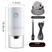 ราคา เครื่องบดเมล็ดกาแฟไฟฟ้า เครื่องบดเมล็ดกาแฟ เครื่องบดเมล็ดกาแฟ แบบพกพา เครื่องบดกาแฟมือหมุน อัตโนมัติ (21904422972)