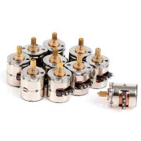 ราคา 10Pcs Pack Mini 2 Phase 4 Wire Stepper Motor Miniature Stepper with Gear Small Tiny Mini Motor Toy Engine DIY (22145574344)