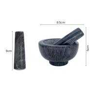 ราคา ครกหินแท้ ครกอ่างศิลา ครกหิน ทรงลึกลายอ่างศิลา ขนาด 4นิ้ว พร้อมสาก ตำพริกแกงได้ marble mortar Dee CoffeeTH (22121012351)