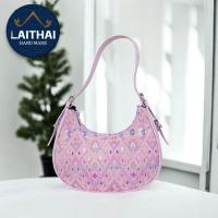 ราคา กระเป๋าผ้าไทย ทรง shoulderbag เซต3 (21734660557)