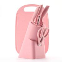 ราคา มีดทำครัว ชุดมีดทำครัว เซตชุดทำครัว 1 ชุด พร้อมเขียง มี 6 ชิ้น ผลิตจากฟางข้างสาลี มี4สี (9557750163)