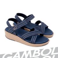 ราคา รองเท้าแตะรัดส้น Gambol 45045 พร้อมกล่อง (14161276629)