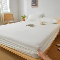 ราคา ผ้าปูที่นอนกันน้ำ 6 ฟุต 5 ฟุต ผ้าปูที่นอนกันไรฝุ่น ผ้าปูที่นอน bed sheet single Waterproof ผ้าปูที่นอนกันฉี่ ผ้าปูที่นอนกันฝุ่น รัดมุม 360 องศา (21607657284)