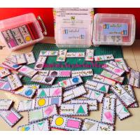 ราคา สื่อการสอนคณิตศาสตร์ เกมโดมิโน่พื้นที่เเละปริมาตร สินค้าพร้อมส่ง (8773064993)