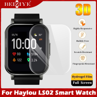 ราคา สําหรับ Haylou LS02 Smart Watch ฟิล์ม Screen Protector ฟิล์ม TPU ฟิล์มกันรอยหน้าจอทรงโค้ง สําหรับ ฟิล์ม haylou lS02 ฟิล์ม protective film Not Glass (4813044596)