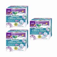 ราคา ลอรีเอะ ซูเปอร์อัลตร้าสลิม กลางวัน ยาว 22 5 ซม และ แบบกลางคืน ยาว 30 ซม Laurier Super Ultra Slim ผ้าอนามัยแบบบาง 0 1 ซม (22264936276)