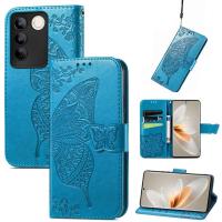 ราคา เคสกระเป๋าสตางค์ Vivo V27 5G V25e V27e เคสแบบฝาพับสำหรับ Vivo V25 V27 Pro V27Pro V25Pro V 25 V 27 VivoV27 5G เคสแบบมีที่วางเคสบัตรหนัง PU ลายนูนรูปผีเสื้อเคสฝาครอบโทรศัพท์ (18455784997)