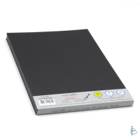 ราคา กระดาษปอนด์สีดำ เนื้อด้าน ขนาด A4 110 150 180 260 แกรม 1แพ็ค 50แผ่น (16585262772)