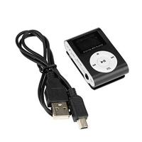 ราคา เครื่องเล่นเพลงแบบพกพา MP3เครื่องเล่นเพลงดิจิตอลหน้าจอ LCD คลิปขนาดเล็ก MP3พร้อมช่องเสียบ TF S D เครื่องเล่นเพลงโลหะพร้อมพอร์ตหูฟังและสาย USB (10382043371)