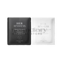 ราคา ของแท้พร้อมส่ง HER HYNESS INSTANT MASK เฮอไฮเนส มาส์กดำ มาส์กขาว 1 แผ่น (22021706888)