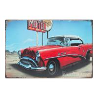 ราคา ป้ายสังกะสีวินเทจ TS01 รถยนต์ รถคลาสสิค รถโฟ๊ค รถเก่า ขนาด 20x30 ซม (15210050140)