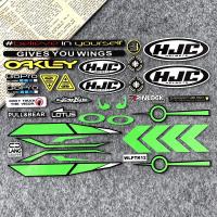 ราคา สติกเกอร์หมวกกันน็อคสะท้อนแสงกระจกหน้ารถหมวกกันน็อคติดขอบเลนส์ GP Decals อุปกรณ์แข่งรถมอเตอร์ไซค์สำหรับ Arai SHOEI HJC KYT (21386570998)