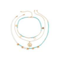 ราคา DASHU2 สร้อยคอแฟชั่น ผู้หญิง รูปแบบตา โซ่ห้อยคอ สีสันสดใส สไตล์ชนเผ่า สร้อยคอตาปีศาจ สไตล์ตุรกี จี้เทอร์ควอยซ์ สร้อยคอลูกปัดโบฮีเมียน สำหรับผู้หญิง (21435011362)