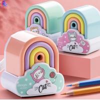 ราคา กบเหลาดินสอ สายรุ้ง คละลาย กบเหลาดินสอมือหมุน เครื่องเหลาดินสอ กบเหลาดินสอ มือหมุน กบเหลา ที่เหลาดินสอ พร้อมส่ง (21630552912)