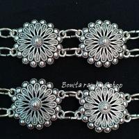 ราคา เข็มขัดชุดไทย มี 3 สีให้เลือก เครื่องประดับชุดไทย ใส่ได้ทั้งเด็กและผู้ใหญ่ ความยาวโดยประมาณ 39 40 นิ้ว สามารถปรับขนาดได้ รุ่น003 (17281750969)