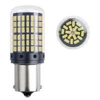 ราคา จัดส่งจากกรุงเทพ ไฟถอยหลัง led เเพค 2 ชิ้น หลอดไฟถอย หลอดไฟถอยLEDรถยนต์ ไฟถอย led144ชิป สว่างตาแตก สีขาว ขั้ว1156 หลอดไฟถอยหลัง ไฟท้ายรถยนต์ ไฟถอยสว่างมากๆ ไฟถอยสว่างตาแตก (21969059219)