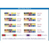ราคา แถบแพรประดับเครื่องแบบใหม่ปีล่าสุด ตำรวจ ทหาร (21709694709)