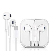 ราคา หูฟัง แบบสาย Lightning สำหรับ Phone xs xr x max 11 12 13 14 6 7 8 Pro Max mini ipad หูฟังอินเอียร์แบบมีสาย TYPE C Lightning Connector with mic (22294996351)