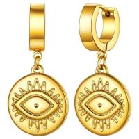 ราคา ต่างหูหยดห้อยผู้หญิงต่างหูแบบห่วงสำหรับ U7 Huggieไม้กางเขน กุญแจ เขาแบบอิตาลี ตา (21913493187)