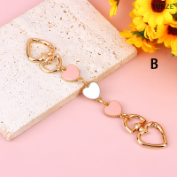 ราคา หยุนเซ โซ่ขยายกระเป๋ากระเป๋าสะพายข้างสายกระเป๋าถือรูปหัวใจโซ่ตะขอสำหรับแขวนเสน่ห์โซ่ DIY อุปกรณ์เสริมกระเป๋าสะพายไหล่ (20517859074)