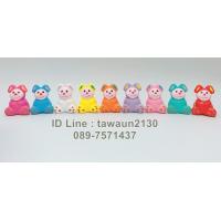 ราคา ตุ๊กตาเคราฤาษี ผึ้ง ม้าลาย นกฮูก ไก่ แกะ แพะ กระต่าย ม้าสี คละสี จำนวน 1 ชิ้น ไม่มีต้นไม้ (9012380347)