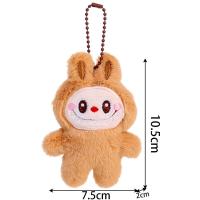 ราคา พวงกุญแจตุ๊กตาอะนิเมะ Labubu สำหรับกุญแจรถกล่องทึบของเล่นตุ๊กตามอนสเตอร์กระต่าย Labubu อุปกรณ์เสริมพวงกุญแจอนิเมะพวงกุญแจกระเป๋าเครื่องประดับ (22200460115)