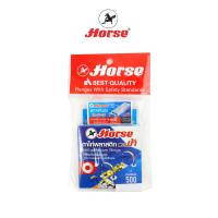 ราคา HORSE ตราม้า สติ๊กเกอร์ตาไก่พลาสติก ตราม้า บรรจุ 500 ดวง กล่อง จำนวน 1 กล่อง พิเศษ แถมฟรี ลวดเย็บ ตราม้า 1 กล่อง (21435000953)