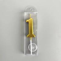 ราคา พร้อมส่ง เทียนวันเกิดทอง มีฐานรอง 0 9 1ชิ้น เทียนตัวเลข เทียนวันเกิด Happy birthday เทียน (22070102799)