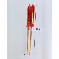 ราคา เทียนขาไม้ สีแดง ลายจีน มี 3 ขนาด เล็ก กลาง ใหญ่ (21805658184)