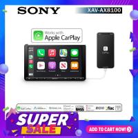 ราคา จอติดรถยนต์ 9นิ้ว SONY XAV AX8100 เครื่องเสียงรถยนต์โซนี่รุ่นใหม่ล่าสุด2022 Apple CarPlay ร่วมกับ IPhone Android Auto มือถือแอนดรอยด์ (12251448353)