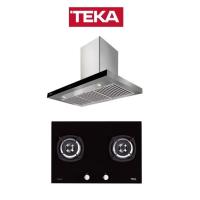 ราคา TEKA เตาแก๊สฐานกระจกนิรภัย 2 หัวเตา รุ่น G73 2G AI AL 2TR แถม เครื่องดูดควัน รุ่น LDH 90 1 TC (1749466352)