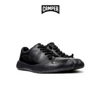 ราคา CAMPER รองเท้าผ้าใบหนัง ผู้ชาย รุ่น PEU STADIUM สีดำ SNK K100742 001 (9714426075)