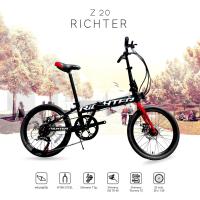 ราคา รถจักรยานพับอลูมิเนียม RICHTER รุ่น Z20 ล้อ 20 นิ้ว มีจัดส่งพร้อมขี่เป็นคัน 100 รับประกัน (20150784654)