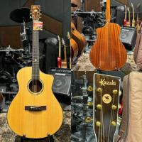 ราคา กีต้าร์โปร่ง kazuki all soul all solidไม้แท้ทั้งตัวงานเทพๆ (22105155839)