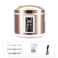 ราคา ถังหมักกระเทียมดำถังหมักอัจฉริยะอัตโนมัติ 6 ลิตร 7 วันการหมักอย่างรวดเร็วกระเทียมดำหวานเครื่องไวน์ข้าว Natto Maker (21602127550)