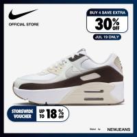 ราคา Nike Womens Air Max 90 LV8 Shoes White ไนกี้ รองเท้าผู้หญิง Air Max 90 LV8 สีขาว (21564923803)