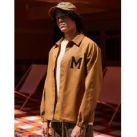 ราคา MOO 5 23 Born Rich Sport Coach Jacket เสื้อแจ็คเก็ตผู้ชาย แขนยาว ทรงสปอร์ต แต่งปักโซ่ M ที่อก แต่งตัดต่อกระเป๋าข้างด้านในลายเพสลีย์ พิมพ์ลายกราฟฟิค BORN RICH ด้านหลัง (19004569571)