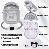 ราคา Beige เปลไกวไฟฟ้า เปลเด็ก เปลไกวไฟฟ้า เปลไกวเด็ก เปลลูกอ่อน เปลไกวลูกอ่อน พร้อมมุ้งกันยุง รีโมทคอนโทรลอัจฉริยะ พร้อมส่ง (21828216388)