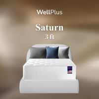 ราคา Wellplus ที่นอนสปริง รุ่น Saturn ความหนา 9 นิ้ว นุ่มเด้ง นอนสบาย สปริงเกรดพรีเมียมคุณภาพดี (22303682778)
