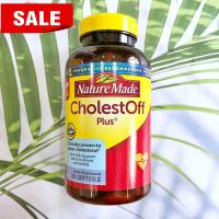 ราคา 90 Sale EXP 2 247 2411 24 คอเลสออฟ CholestOff Plus with Plant Sterols Stanols 900 mg 100 or 210 Softgels Nature Made (20557597572)