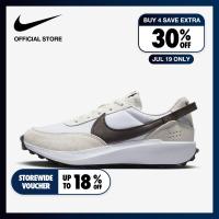 ราคา Nike Womens Waffle Debut Shoes White ไนกี้ รองเท้าผู้หญิง Waffle Debut สีขาว (21564899694)