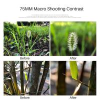 ราคา เลนส์มือถือ ULANZI Portrait and Telephoto Lens 65mm 75mm เลนส์เทเลแบบถ่ายภาพระยะไกล (21656014496)